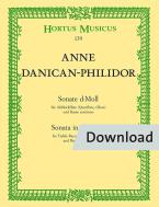 Sonata en re menor para flauta dulce alto (flauta, oboe) y bajo continuo Download