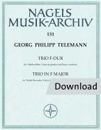 Trío de los 'Essercizii Musici' TWV 43:F 3 Download