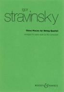 Three Pieces For String Quartet 