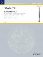Konzert Nr. 1 F-Dur für Klarinette (C oder B) und Streicher; 2 Oboen und 2 Hörner ad lib. Standard