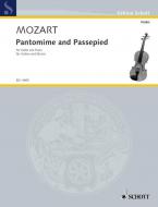 Pantomime and Passepied K.299 B Anh. 10 Standard