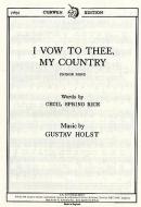 I Vow To Thee My Country 