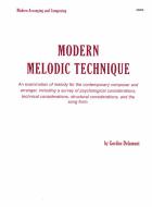 Modern Melodic Technique Standard