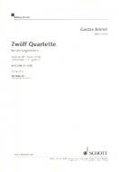 12 Quartette aus dem Toskanischen Heft 2 Standard