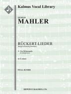 Songs to Poems by Rueckert No. 4 "Um Mitternacht" low voice (G minor, transposed) 