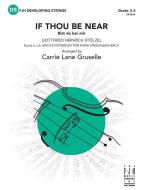 If Thou Be Near 