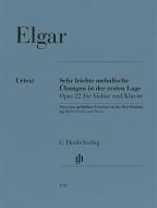 Ejercicios melodiosos muy fáciles en primera Posición op. 22 