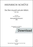 Der Herr ist groß und sehr löblich SWV 286 