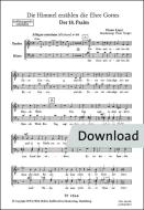 Die Himmel erzählen die Ehre Gottes (Psalm 18) 
