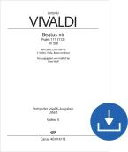 Beatus vir RV 598 