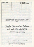 Großer Gott meines Lebens 