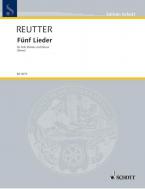 Fünf Lieder op. 58 Standard