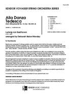 Alla Danza Tedesca 