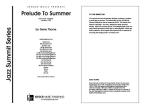 Prelude To Summer 