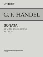Sonata op. 1, No. 10 