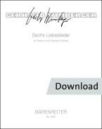 6 Liebeslieder 