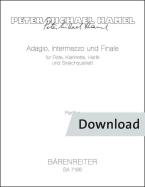 Adagio, Intermezzo und Finale 
