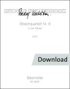 Streichquartett Nr. 6 