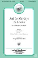 And Let Our Joys Be Known Download