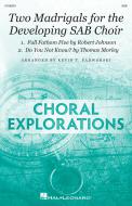 Two Madrigals For The Developing SAB Choir Download