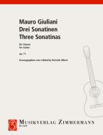 3 Sonatinas op. 71 