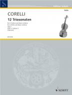 12 Trio Sonatas Op. 1 Vol. 3 Standard