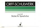 Pieces for Speaking Chorus Standard