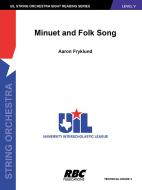 Minuet and Folk Song 