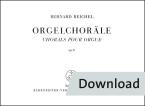 Corales para órgano op. 6 