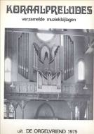 Orgelvriend 1965 Koraalpreludes 