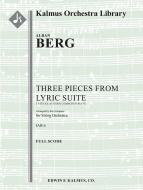 3 Pieces from the Lyric Suite 