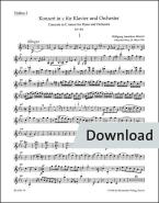 Konzert Nr. 24 c-Moll KV 491 Download