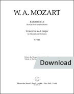 Konzert A-Dur KV 622 Download