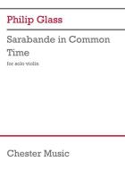 Sarabande in Common Time 