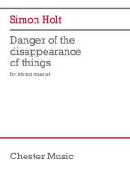 Danger of the disappearance of things 