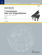 7 variaciones sobre un tema original, op. 9, WeV R.7 Standard