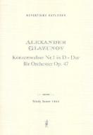 Konzertwalzer D-Dur Nr. 1 op. 47 