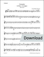 Konzert G-Dur TWV 51:G9 Download