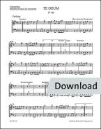 Te Deum D-Dur H 146 Download