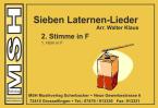 7 Laternen-Lieder - 2. Stimme in F 