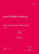 Actes de ballet entre ville et cour Standard