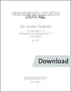 «El pensamiento oscuro», op. 84 Download