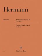 Estudios para concierto, op. 18 