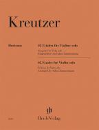 42 estudios para violín solo 