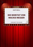 Die Moritat von Mackie Messer 