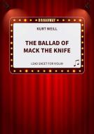 The Ballad of Mack the Knife 
