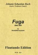 Fuga I BWV 865 