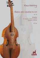 Anima mea liquefacta est op. 34 