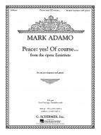 Peace: Yes! of Course ... 