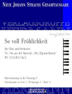 Der Zigeunerbaron - So voll Fröhlichkeit (Nr. 14a) 